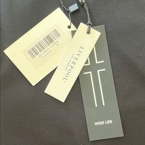 Liverpool Black Wide Leg Trousers